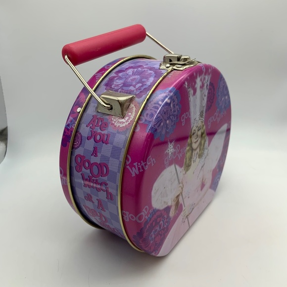 VTG Wizard of Oz Glinda Good Witch Wicked Bad Witch Tin Collectible Lunch Box - Picture 3 of 16